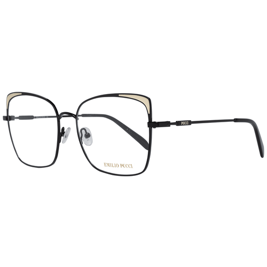 Emilio Pucci Black Metal Glasses (Frames)