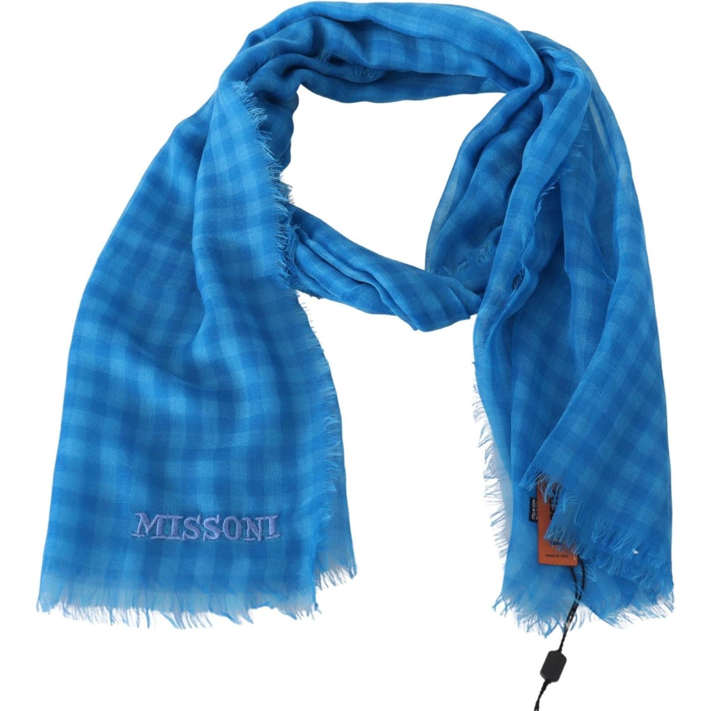 Missoni Chic Checkered Cashmere Scarf Missoni