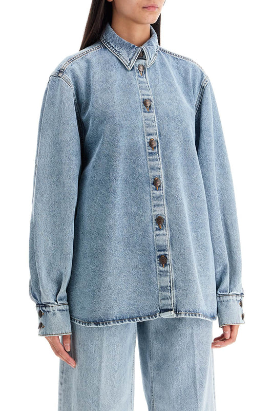 Magda Butrym denim oversized shirt for women Topwear Magda Butrym