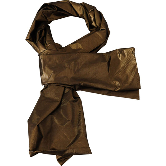 Elegant Metallic Bronze Scarf