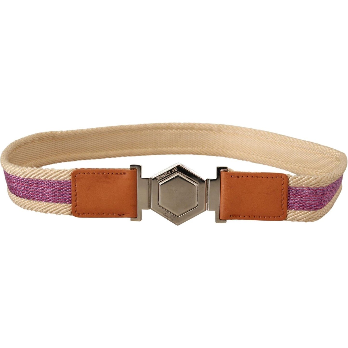 GF Ferre Elegant Multicolor Leather Fashion Belt WOMAN BELTS GF Ferre