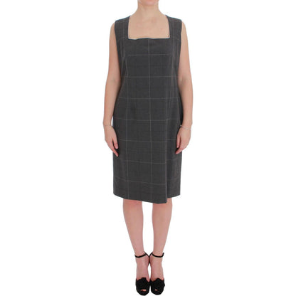 BENCIVENGA Gray Checkered Cotton Blazer Dress Set Suit 1728,20% Viscose,67345645728,BENCIVENGA,Clothing,Gray,IT50 | XXL,Material: 80% Cotton,New with tags,Suits & Blazers - Clothing,Suits & Blazers - Women - Clothing,Two-Piece Suits - Suits & Blazers - Cl