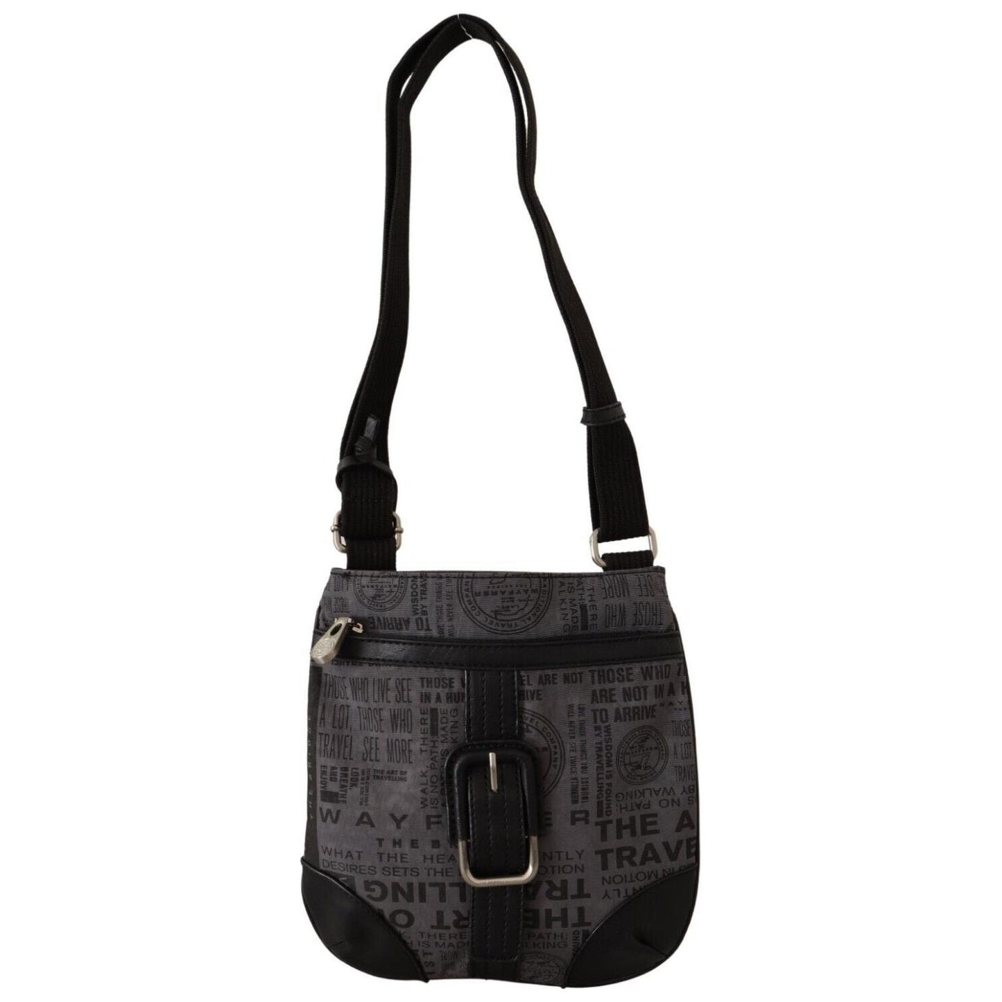 WAYFARER Chic Gray Fabric Crossbody Bag Crossbody Bag WAYFARER