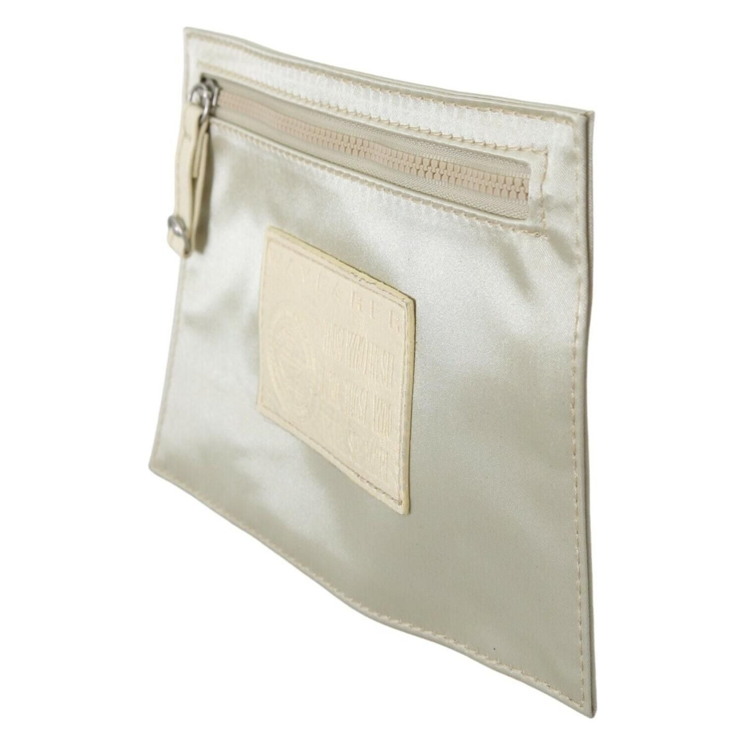 WAYFARER White Zippered Coin Holder Wallet