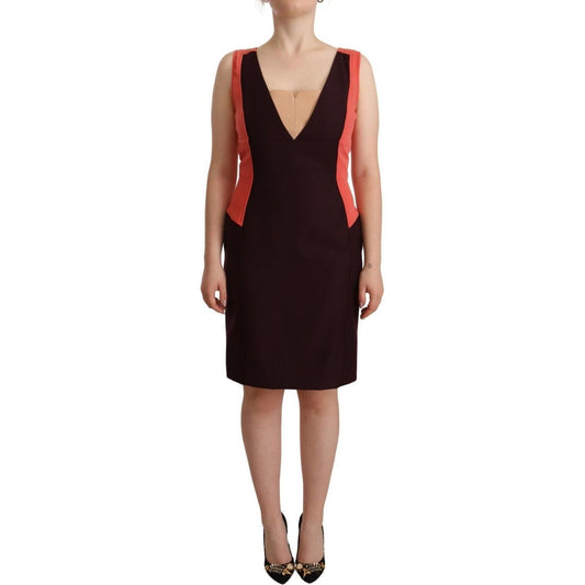 CO|TE Multicolor Polyester Sleeveless Sheath Knee Length Dress 1728,67345645728,Clothing,CO|TE,Dresses - Clothing,Dresses - Women - Clothing,IT44|L,Material: 100% Polyester,Midi - Dresses - Clothing,Multicolor,New with tags,Sleeveless - Dresses - Clothing