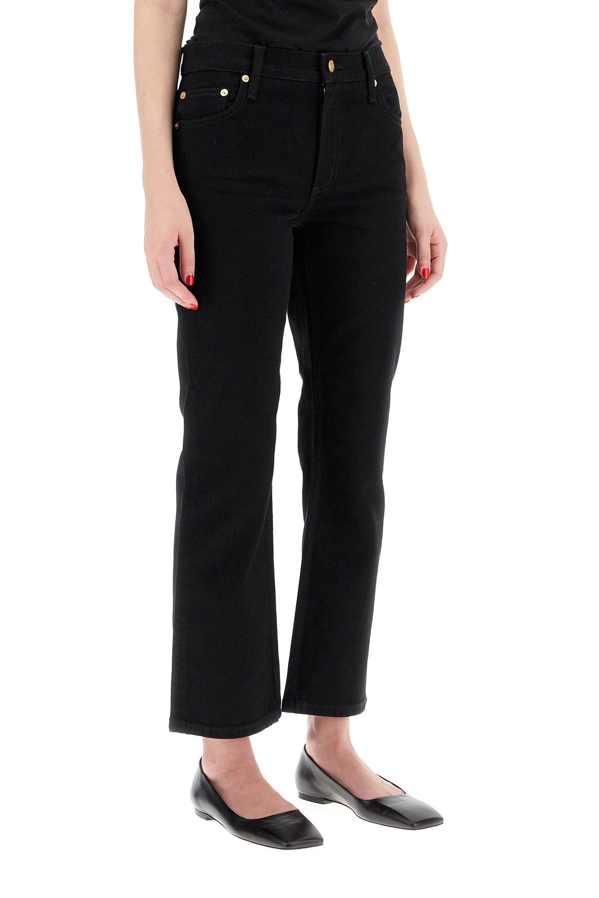 Tory Burch low-waisted kick flare jeans Jeans Tory Burch