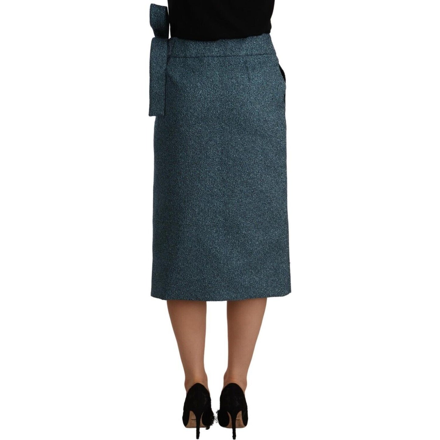 Koonhor Elegant High Waist Wrap Skirt Koonhor