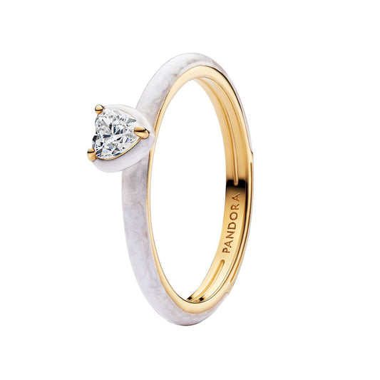 PANDORA JEWELRY Mod. WHITE CHAKRA HEART-0