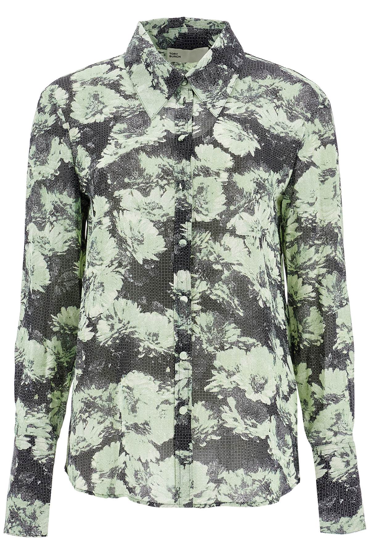 Tory Burch printed viscose shirt Topwear Tory Burch