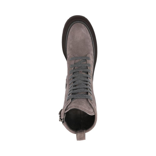 Brunello Cucinelli Boots Grey Boots Brunello Cucinelli