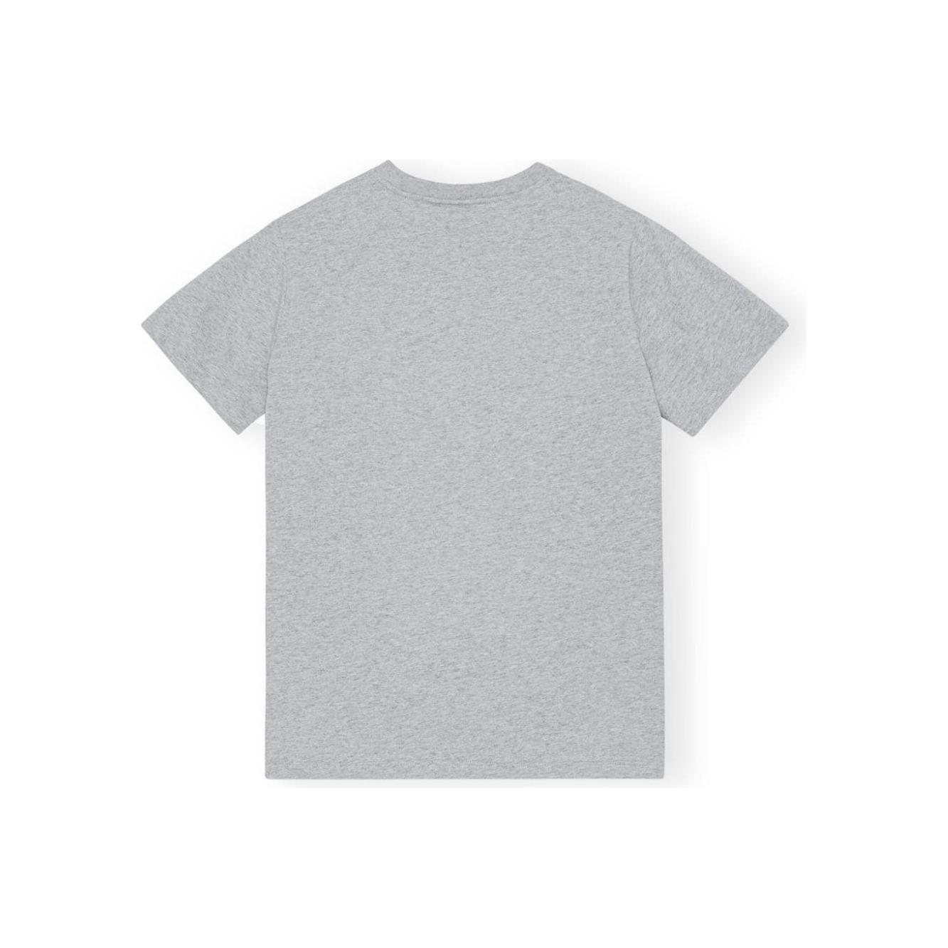 GANNI T-shirts and Polos Grey Topwear Ganni