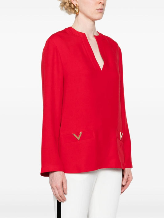 Valentino Shirts Red Shirts Valentino