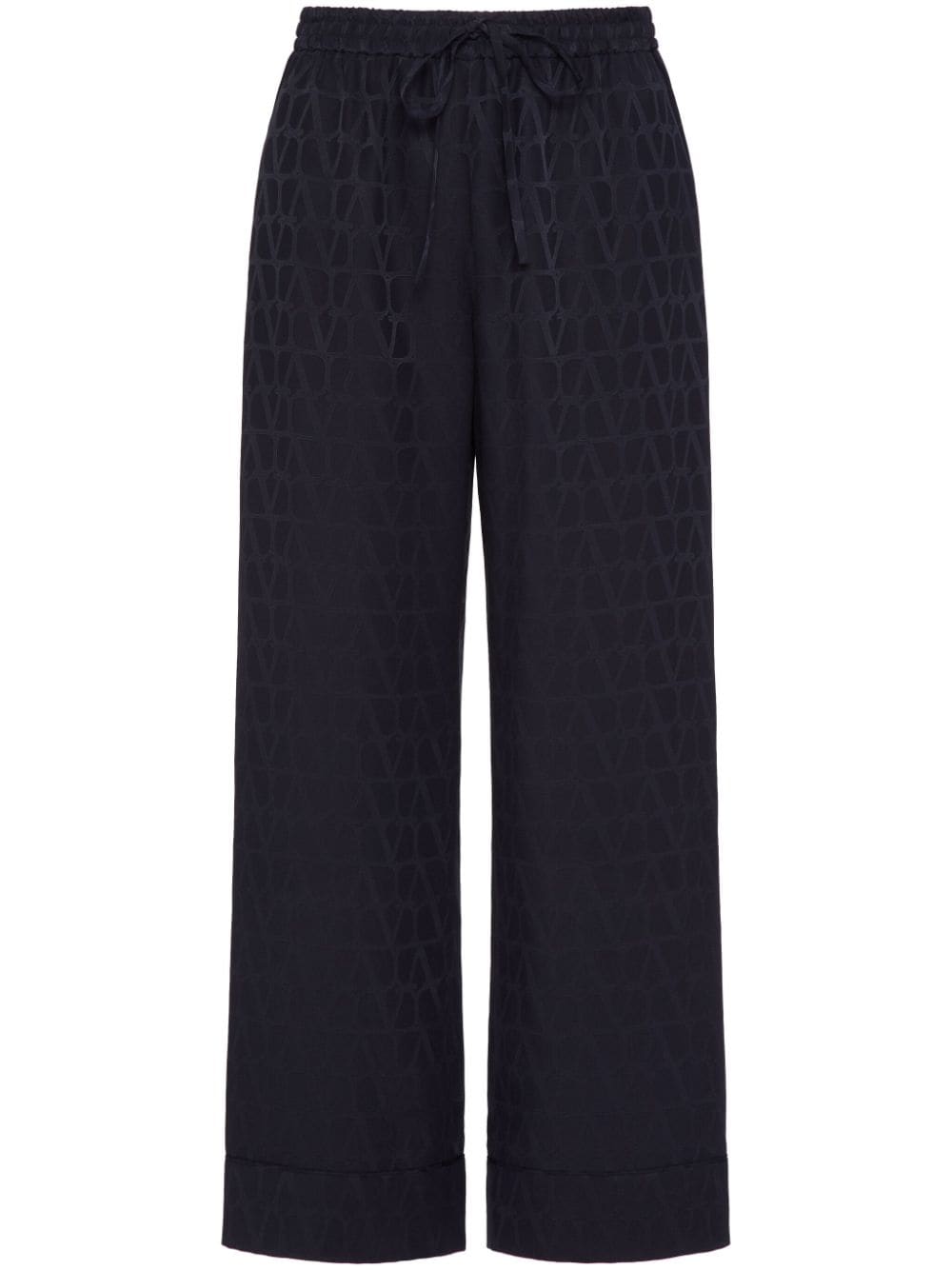 Valentino Trousers Blue Trousers Valentino