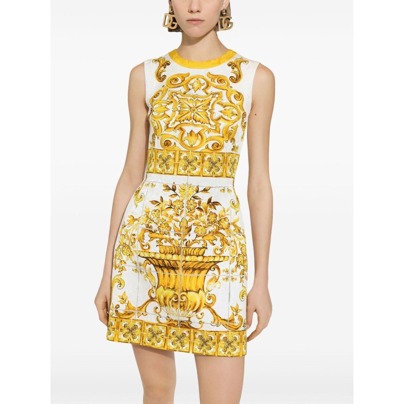 Dolce & Gabbana Dresses Yellow Dresses Dolce & Gabbana