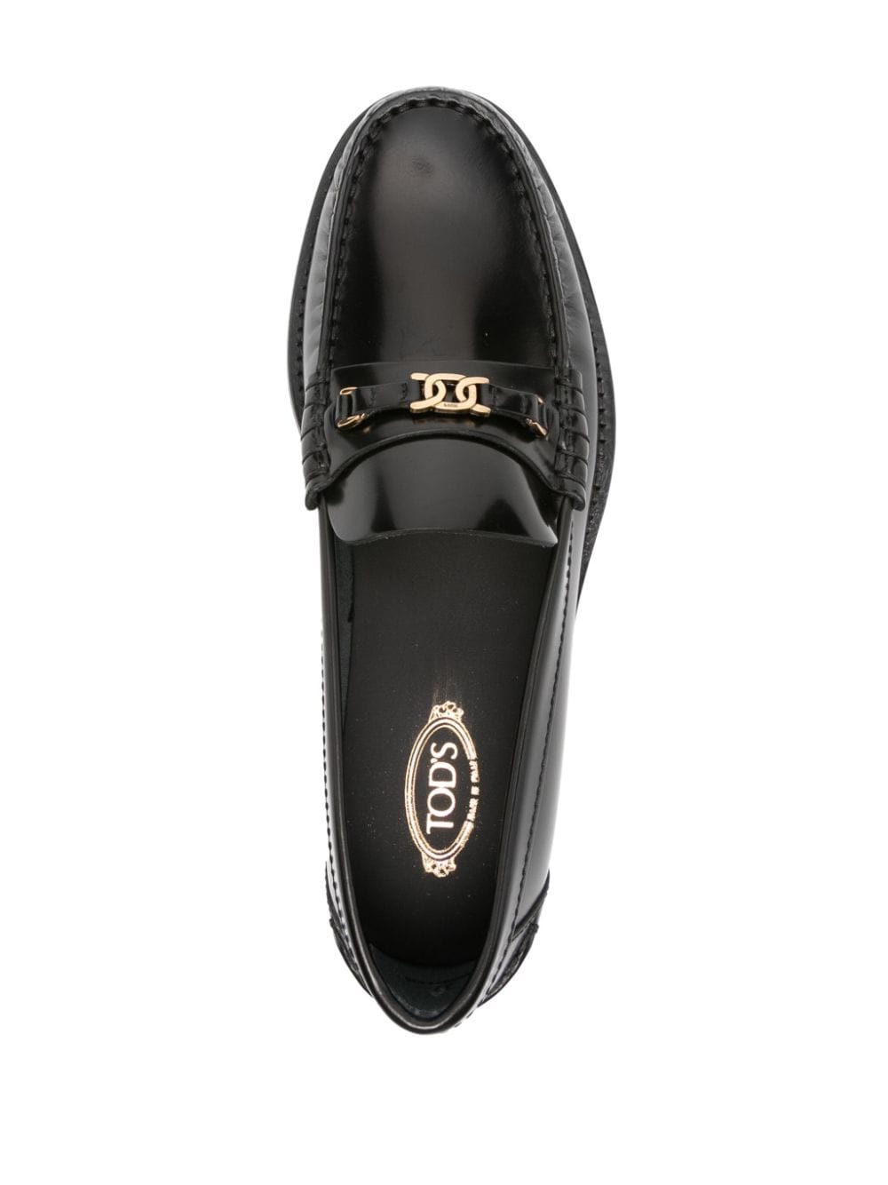 Tod's Flat shoes Black Moccasins Tod'S