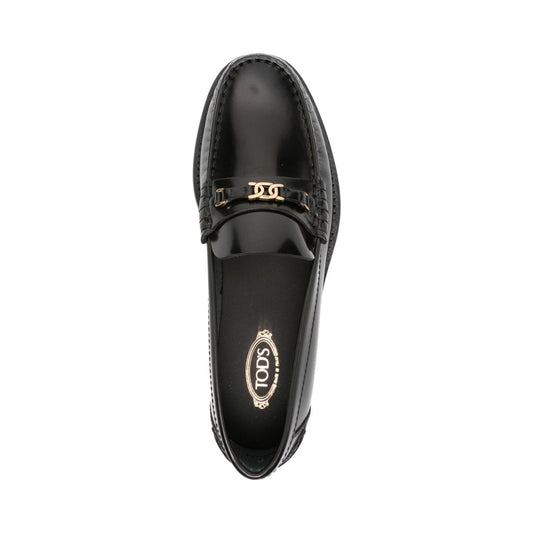 Tod's Flat shoes Black Moccasins Tod'S