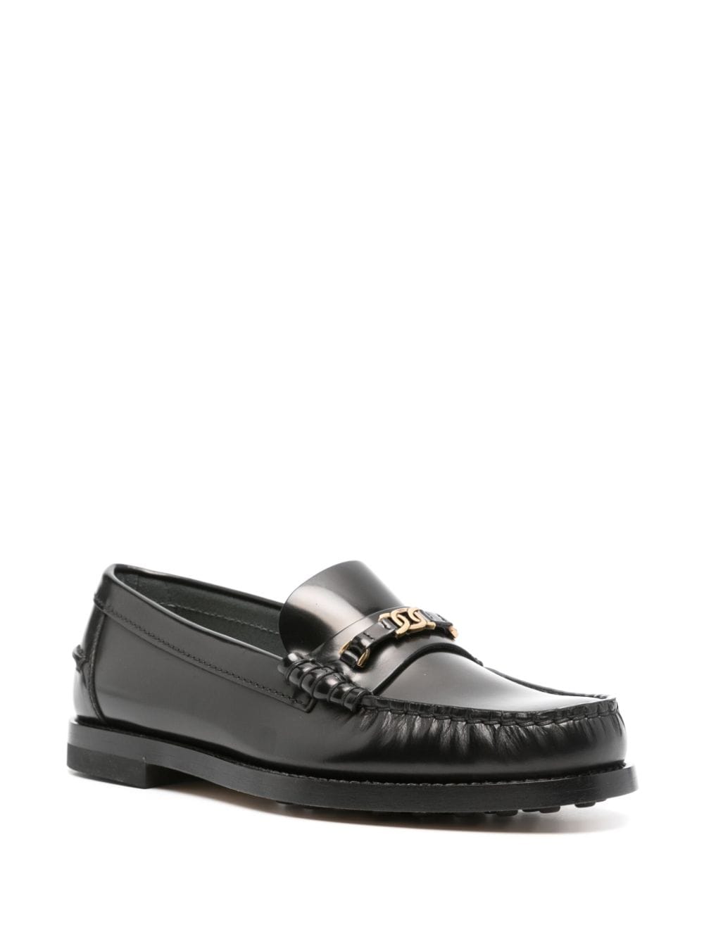 Tod's Flat shoes Black Moccasins Tod'S