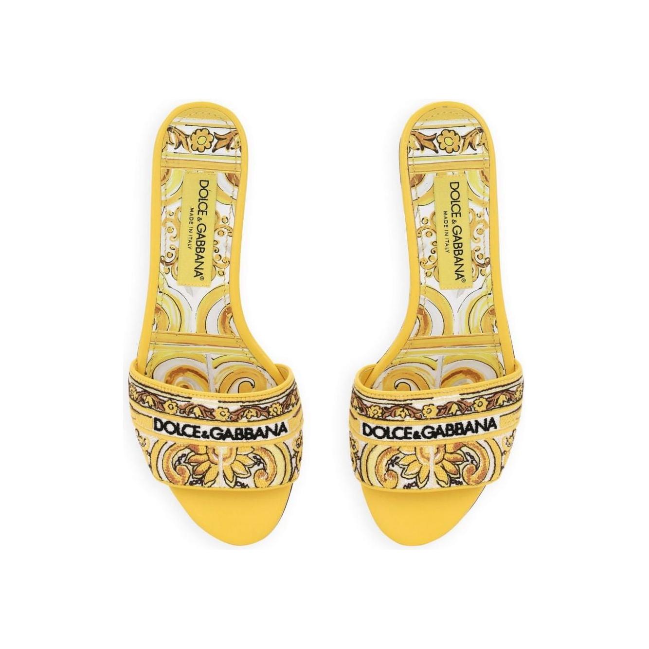 Dolce & Gabbana Sandals Yellow