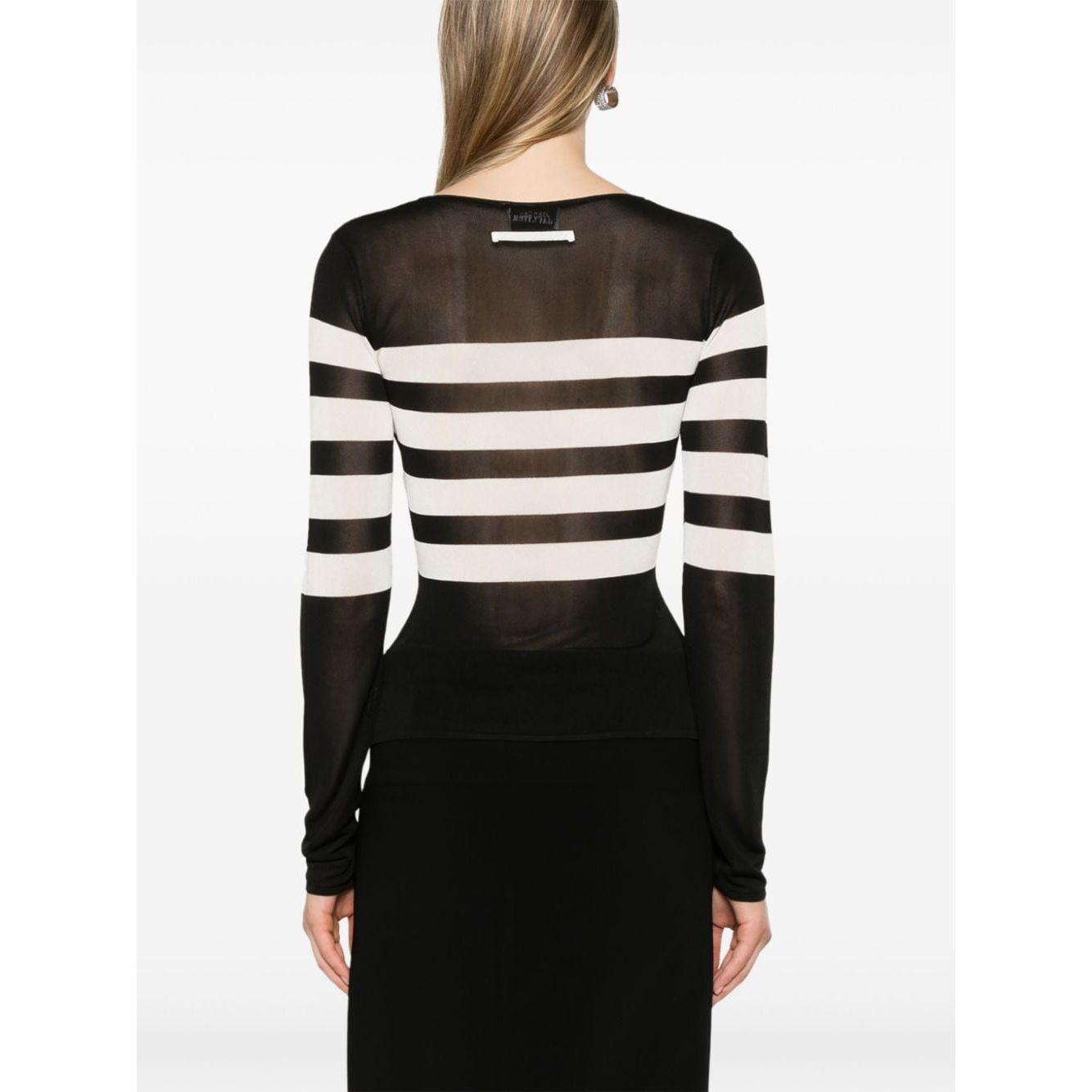 JEAN PAUL GAULTIER Top Black Topwear Jean Paul Gaultier