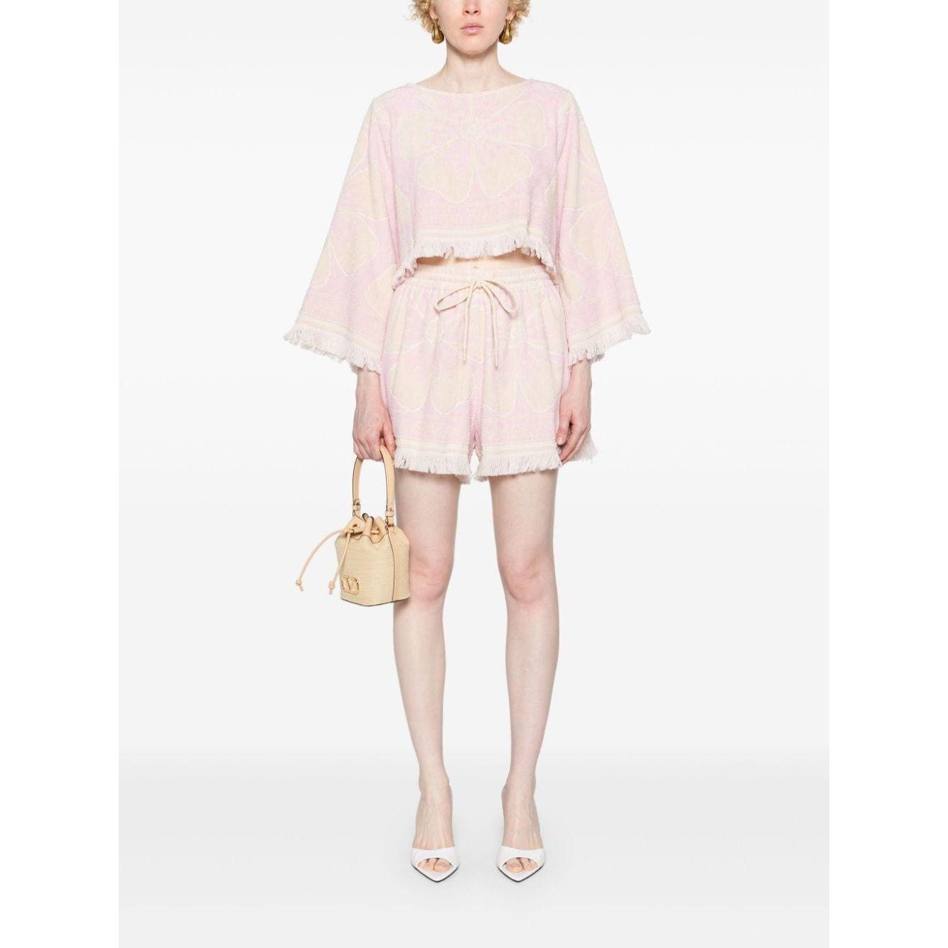 Zimmermann Shorts Pink Short trousers Zimmermann