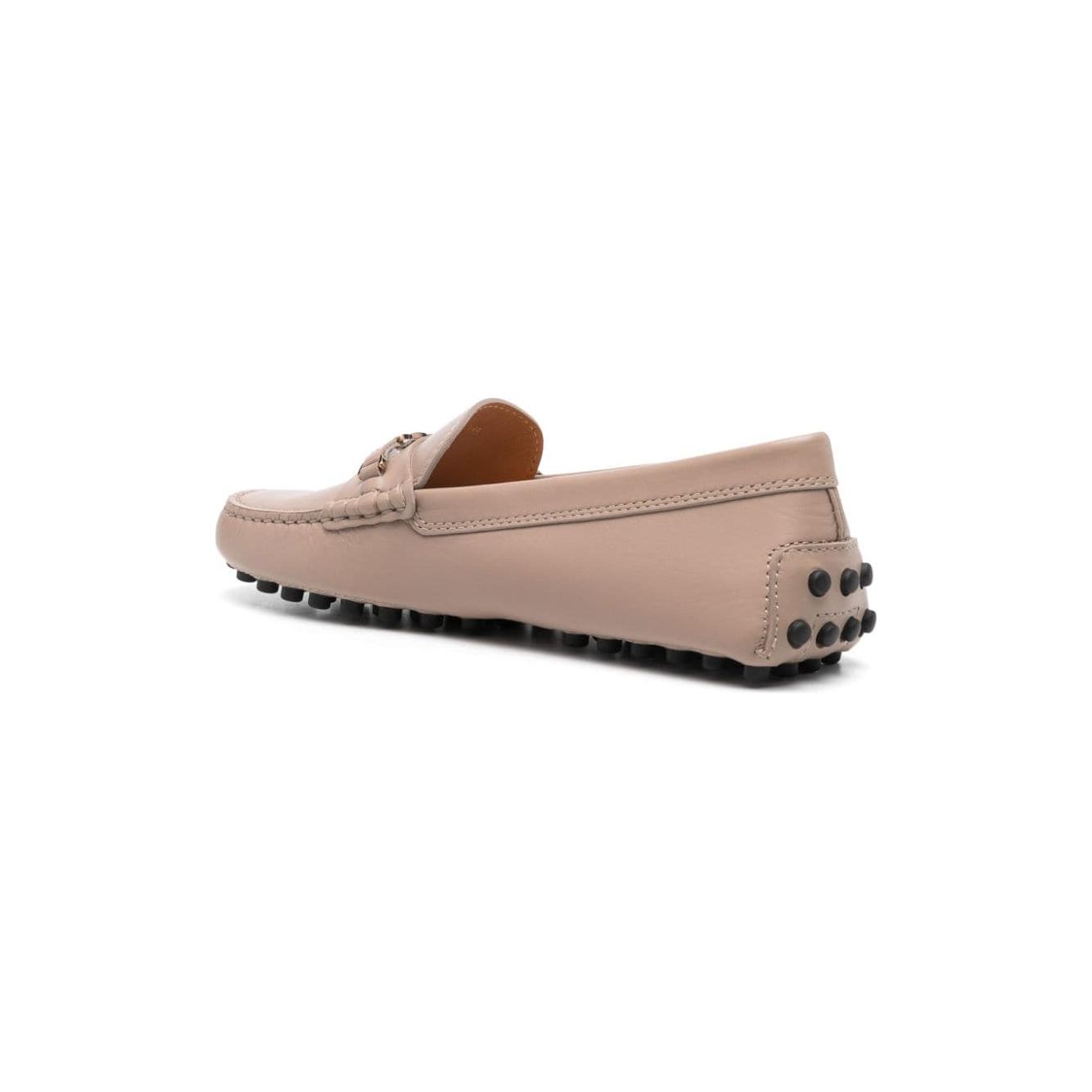 Tod's Flat shoes Beige Moccasins Tod'S