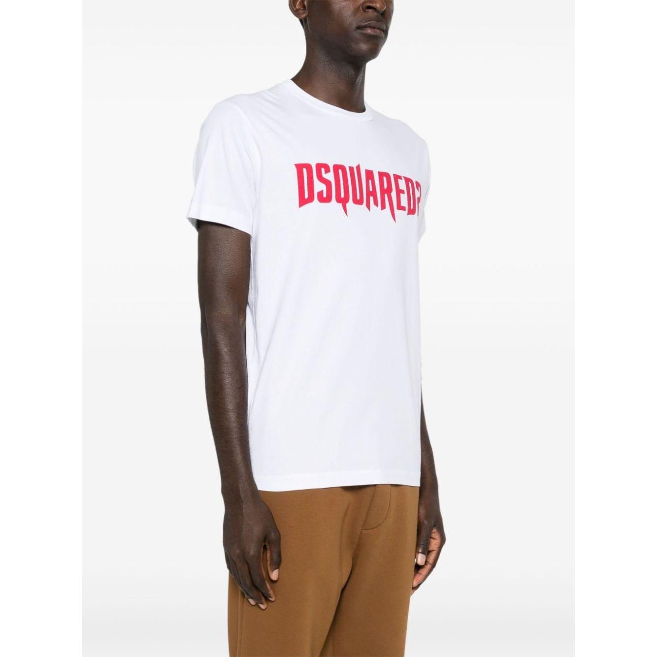 Dsquared2 T-shirts and Polos White Topwear Dsquared2