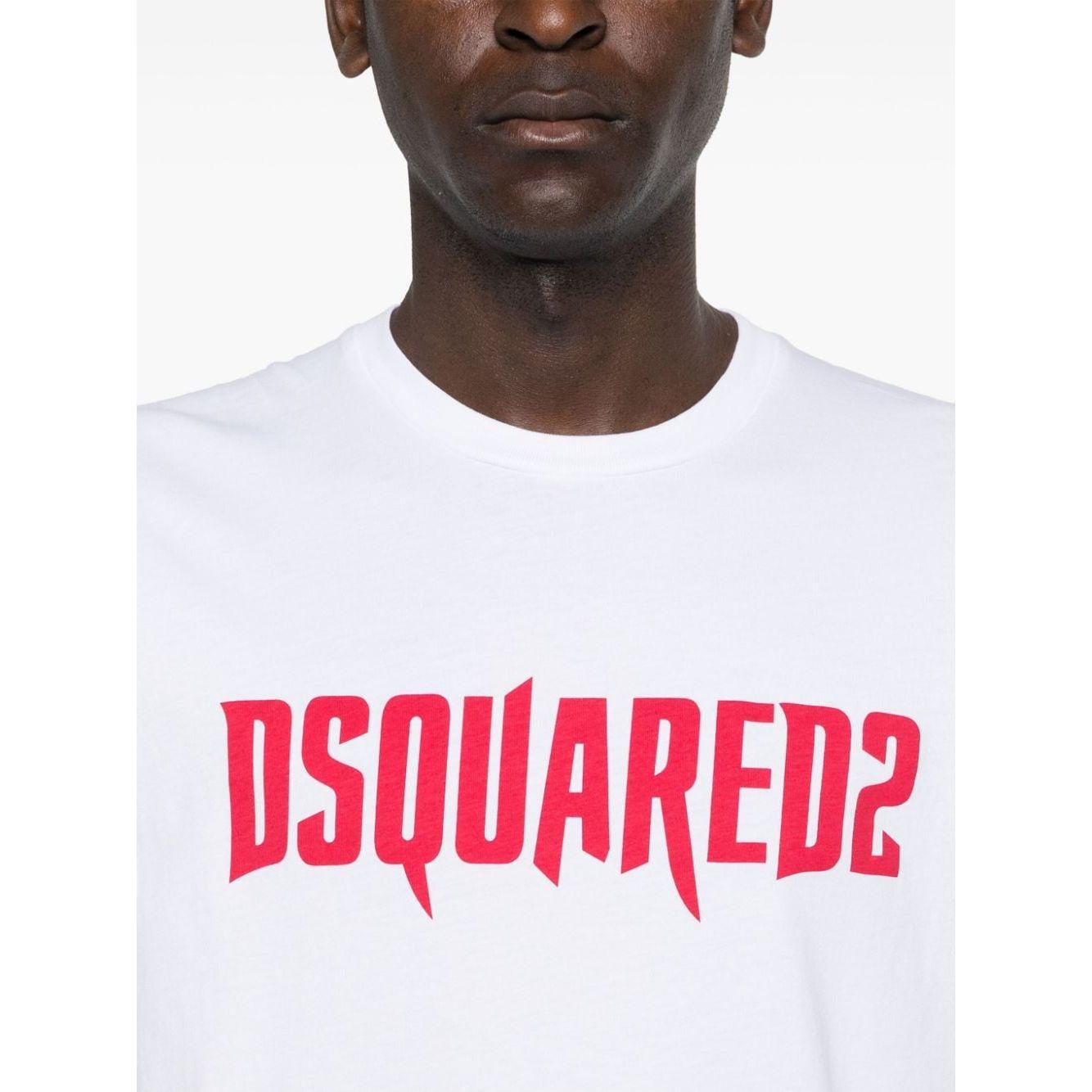 Dsquared2 T-shirts and Polos White Topwear Dsquared2