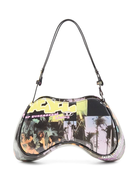 Diesel  photograph print asymmetric design Bag Shoulder Diesel