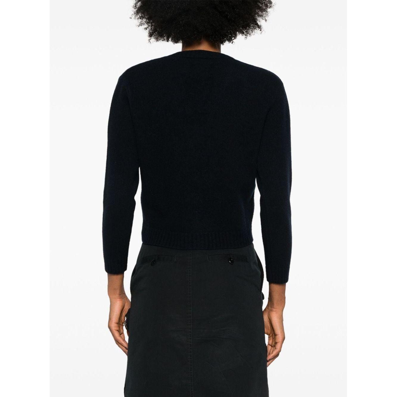 Maison Margiela Sweaters Black Topwear Maison Margiela