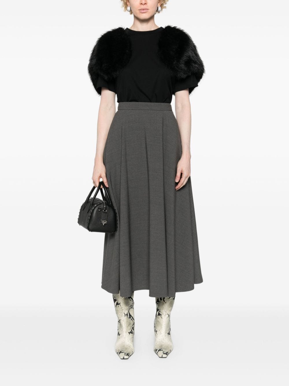 Valentino Skirts Grey Skirts Valentino