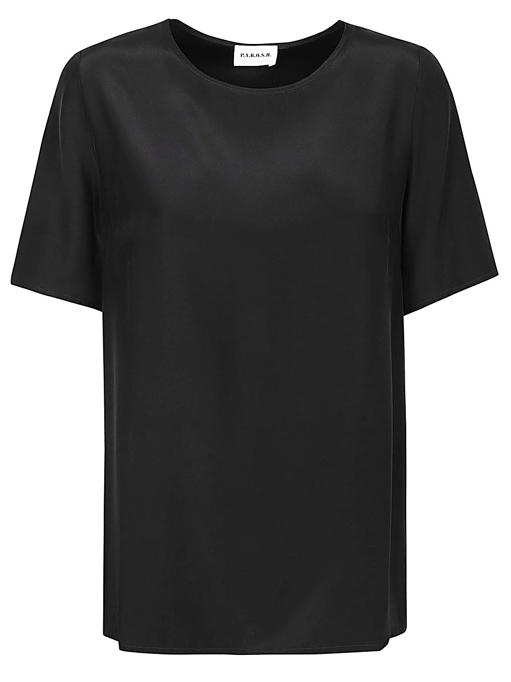 Parosh Top Black Topwear Parosh