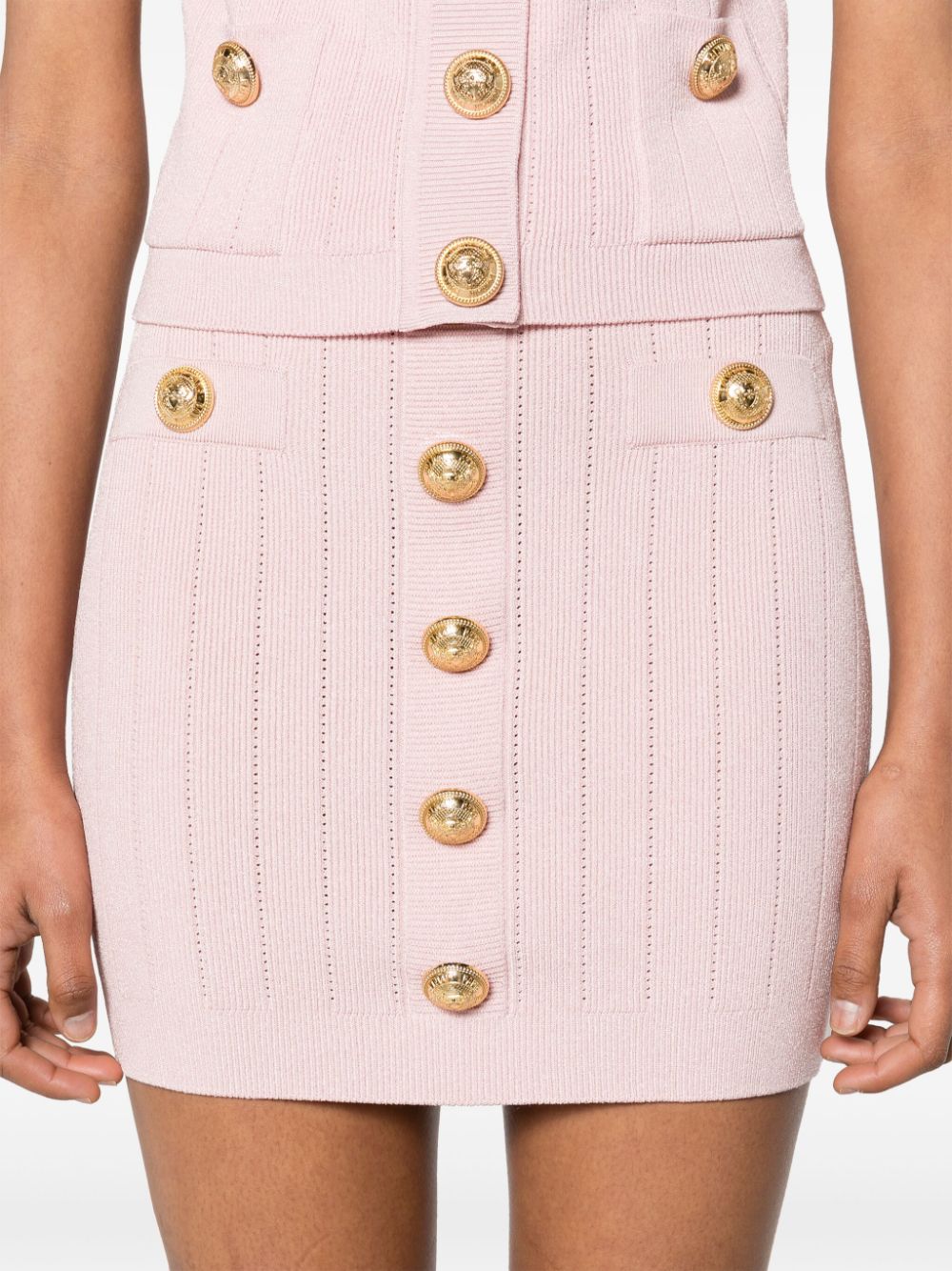 Balmain Skirts Pink Skirts Balmain