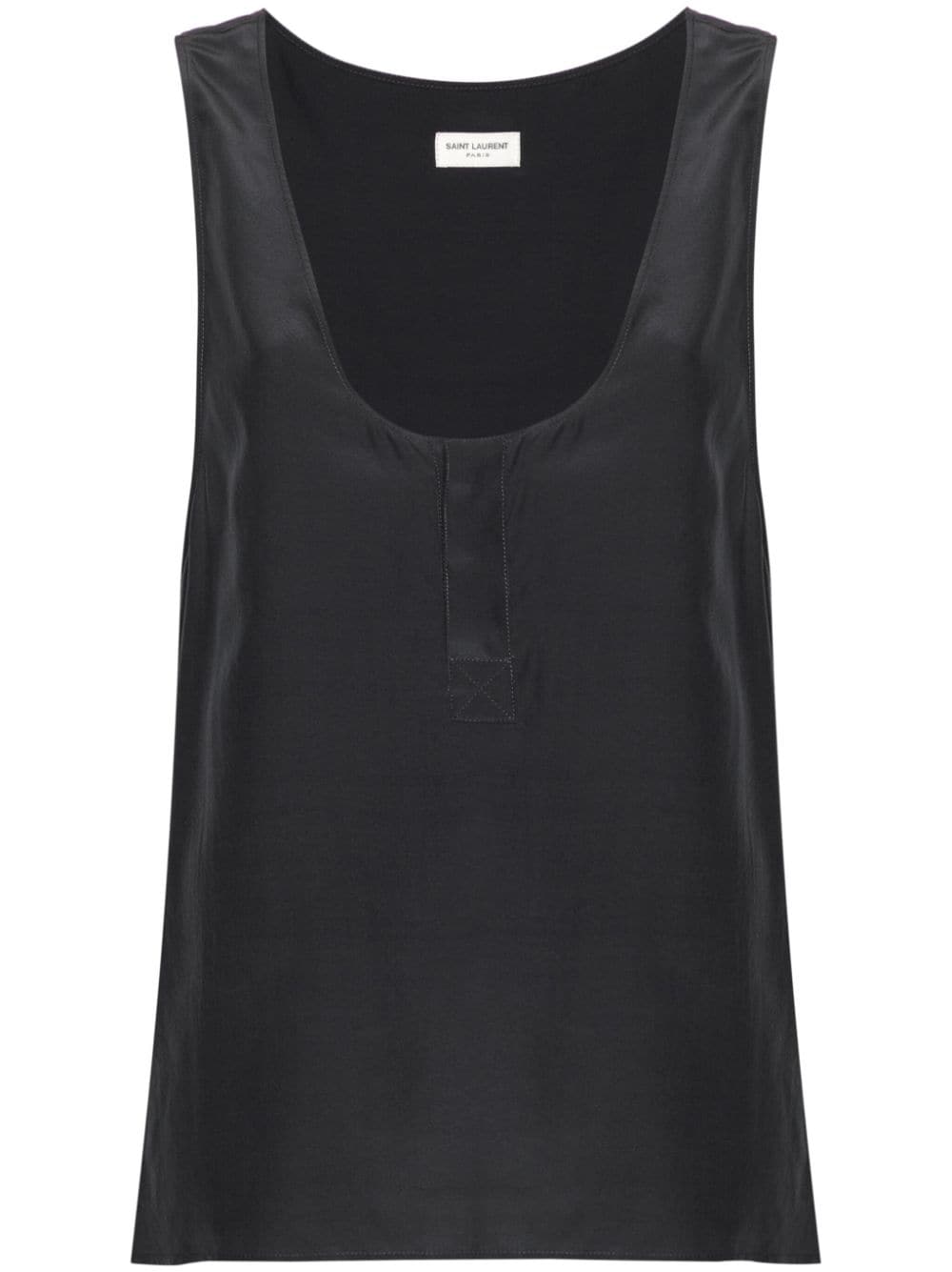 Saint Laurent  Top Grey Topwear Saint Laurent