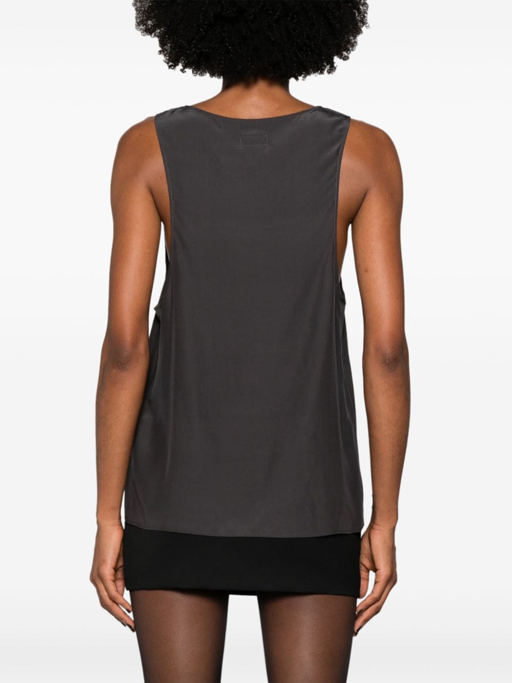 Saint Laurent  Top Grey Topwear Saint Laurent