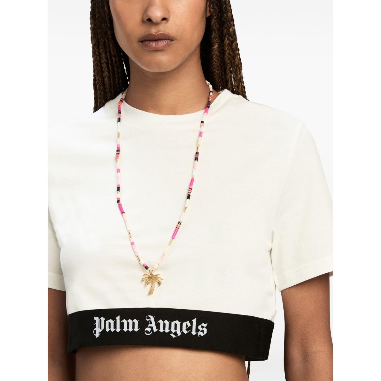 Palm Angels T-shirts and Polos White Topwear Palm Angels