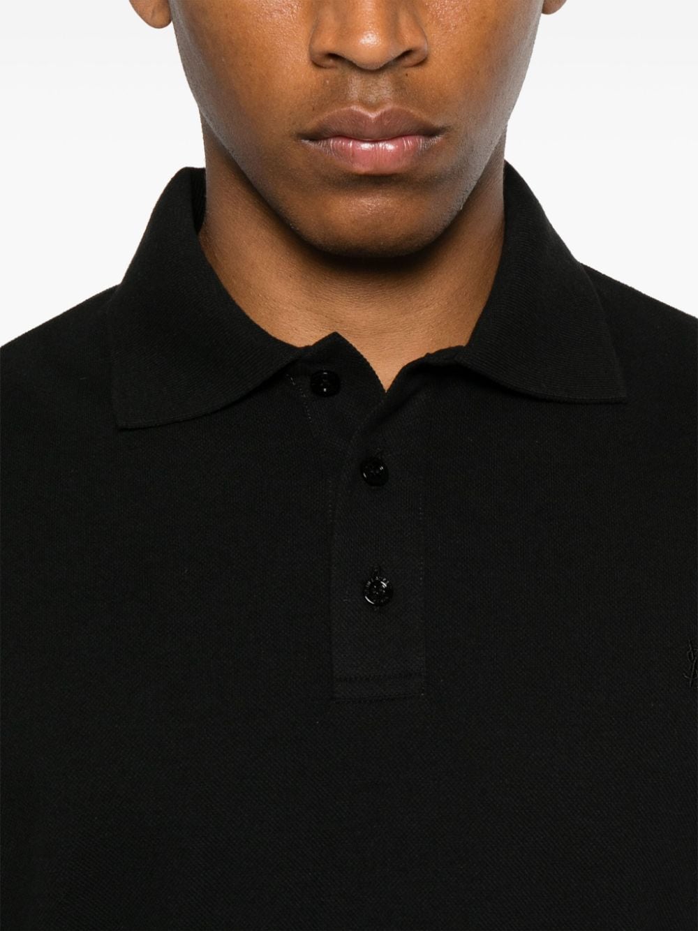 Saint Laurent  T-shirts and Polos Black Topwear Saint Laurent