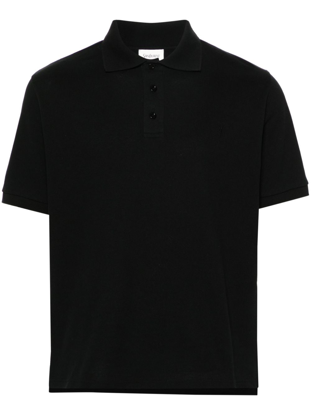 Saint Laurent  T-shirts and Polos Black Topwear Saint Laurent