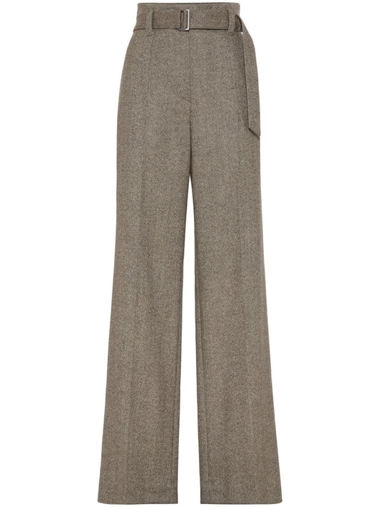 Brunello Cucinelli Trousers Brown Trousers Brunello Cucinelli