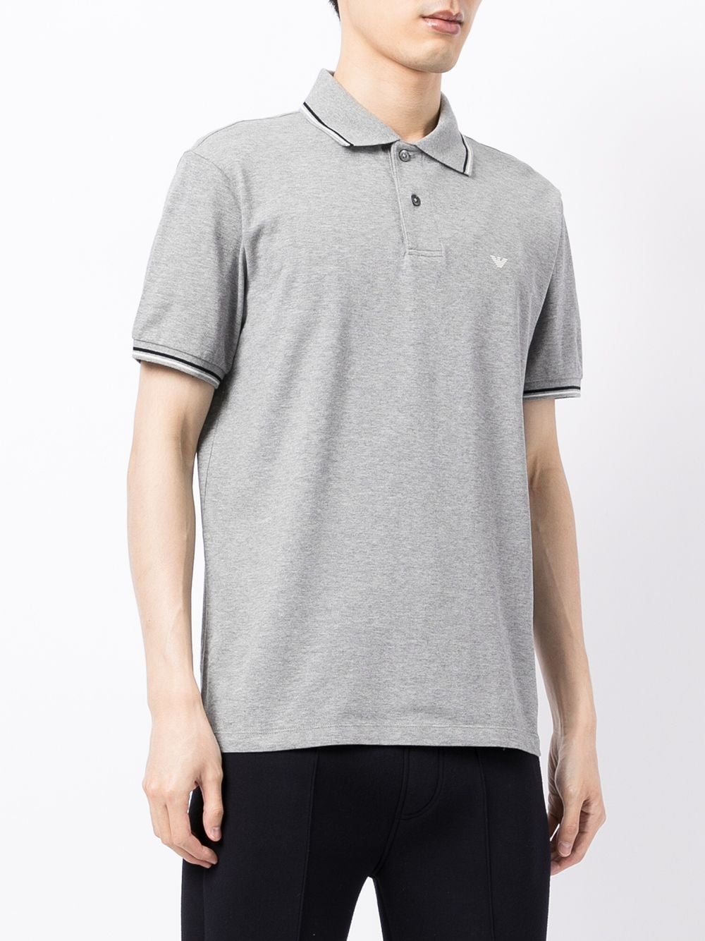 Emporio Armani T-shirts and Polos Grey Topwear Emporio Armani