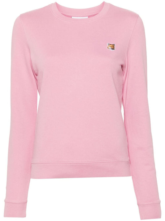 MAISON KITSUNE' Sweaters Pink Topwear Maison Kitsune