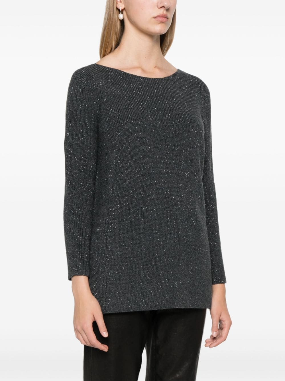 Fabiana Filippi Sweaters Grey Topwear Fabiana Filippi