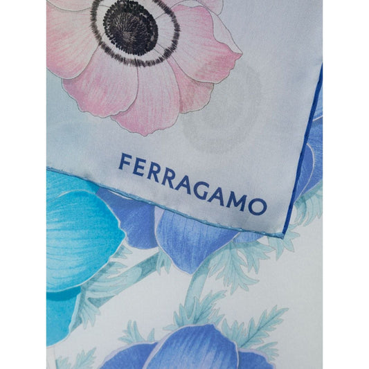 Ferragamo Scarfs Clear Blue