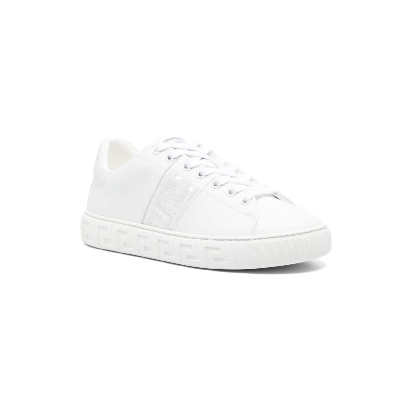 Versace Greca-embellished Sneakers Sneakers Versace