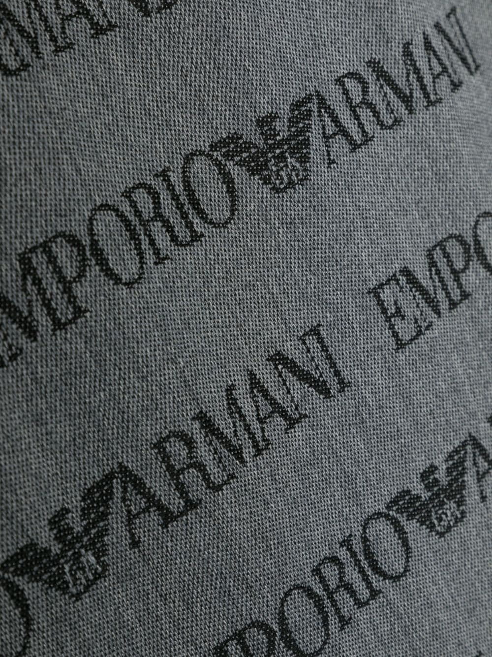 Emporio Armani Scarfs Grey Scarves Hats & Gloves Emporio Armani