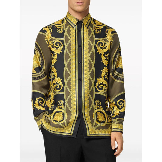 Versace Shirts Golden