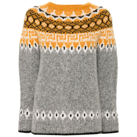 Semicouture Sweaters Grey Topwear Semicouture