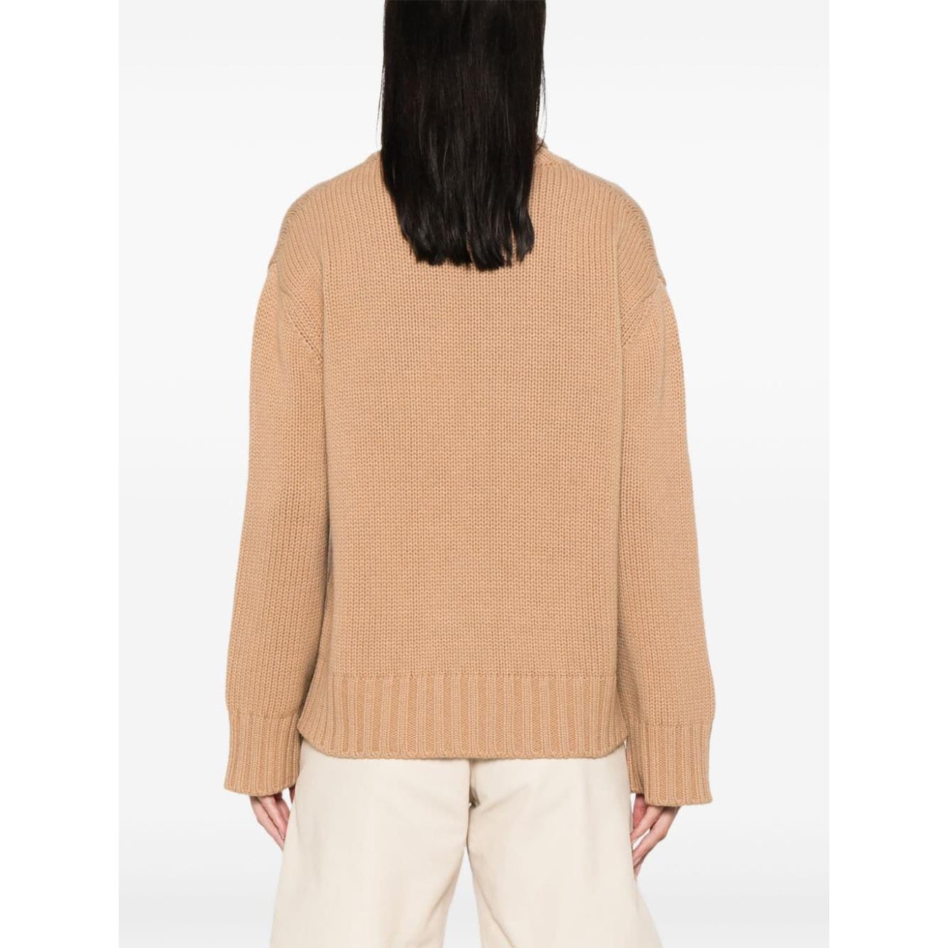 Fabiana Filippi Sweaters Camel Topwear Fabiana Filippi