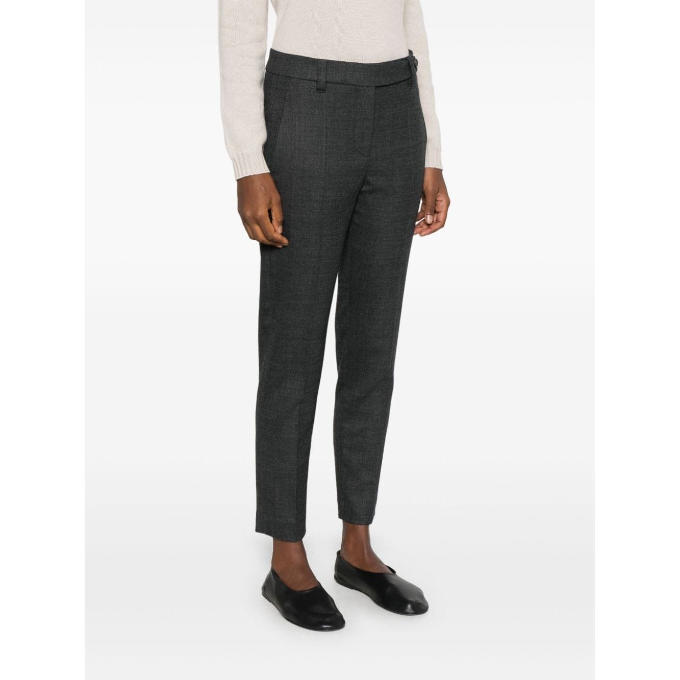 Brunello Cucinelli Trousers Grey Trousers Brunello Cucinelli