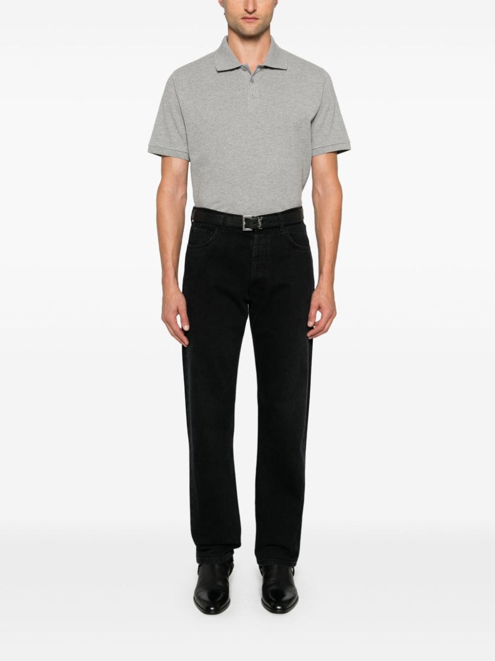 Saint Laurent Saint Laurent  T-shirts and Polos Grey