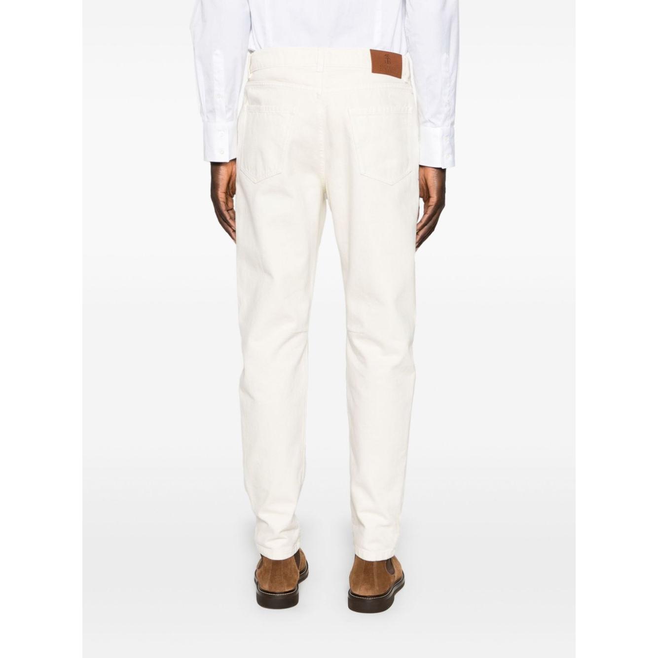 Brunello Cucinelli Jeans White